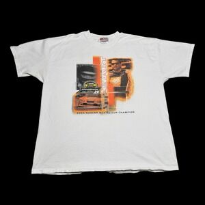 Chase Authentics‎ Vintage 2005 Tony Stewart Nextel Cup White Shirt Adult 2XL